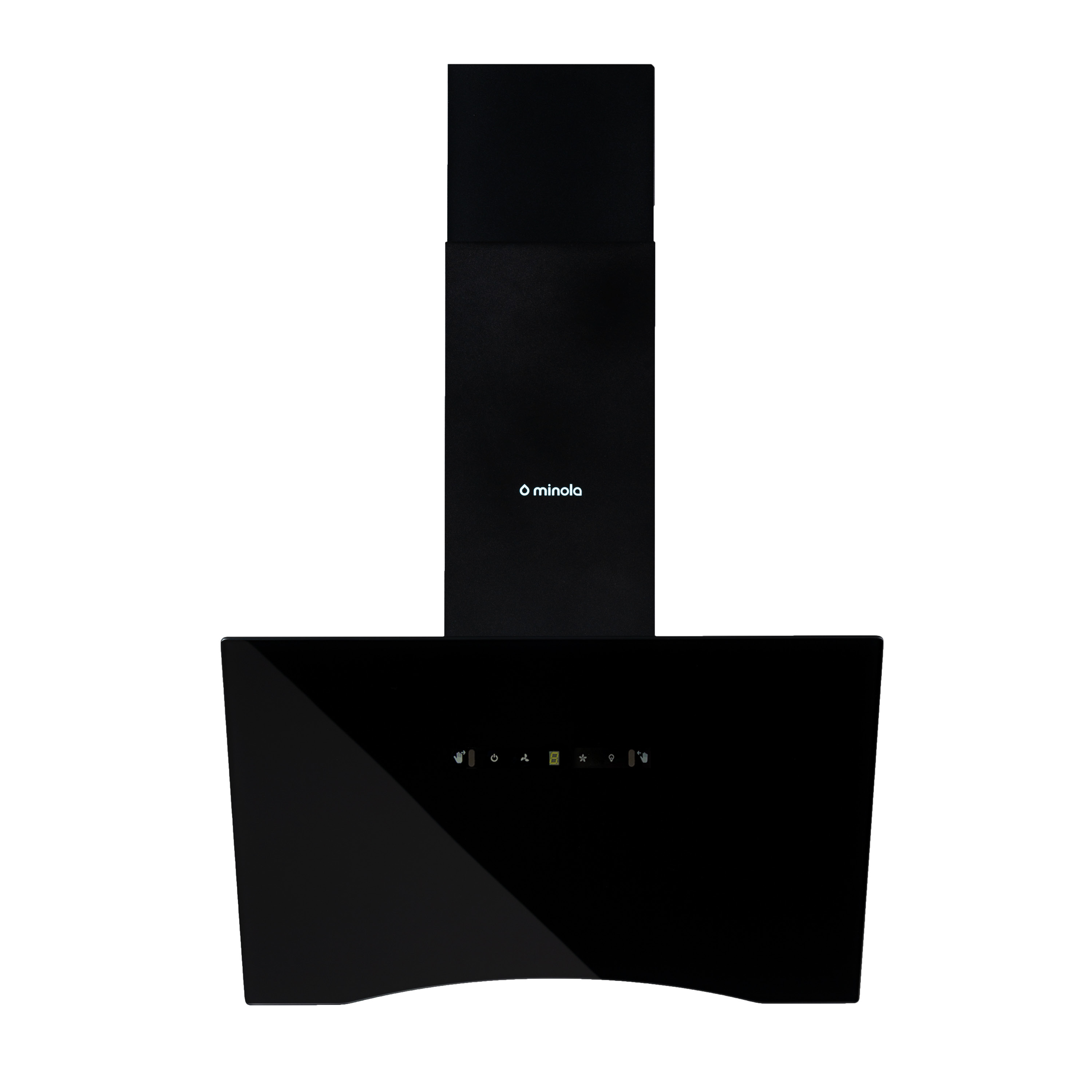 ➤Купить вытяжку декоративную наклонную Minola HVS 6612 BL 1000
